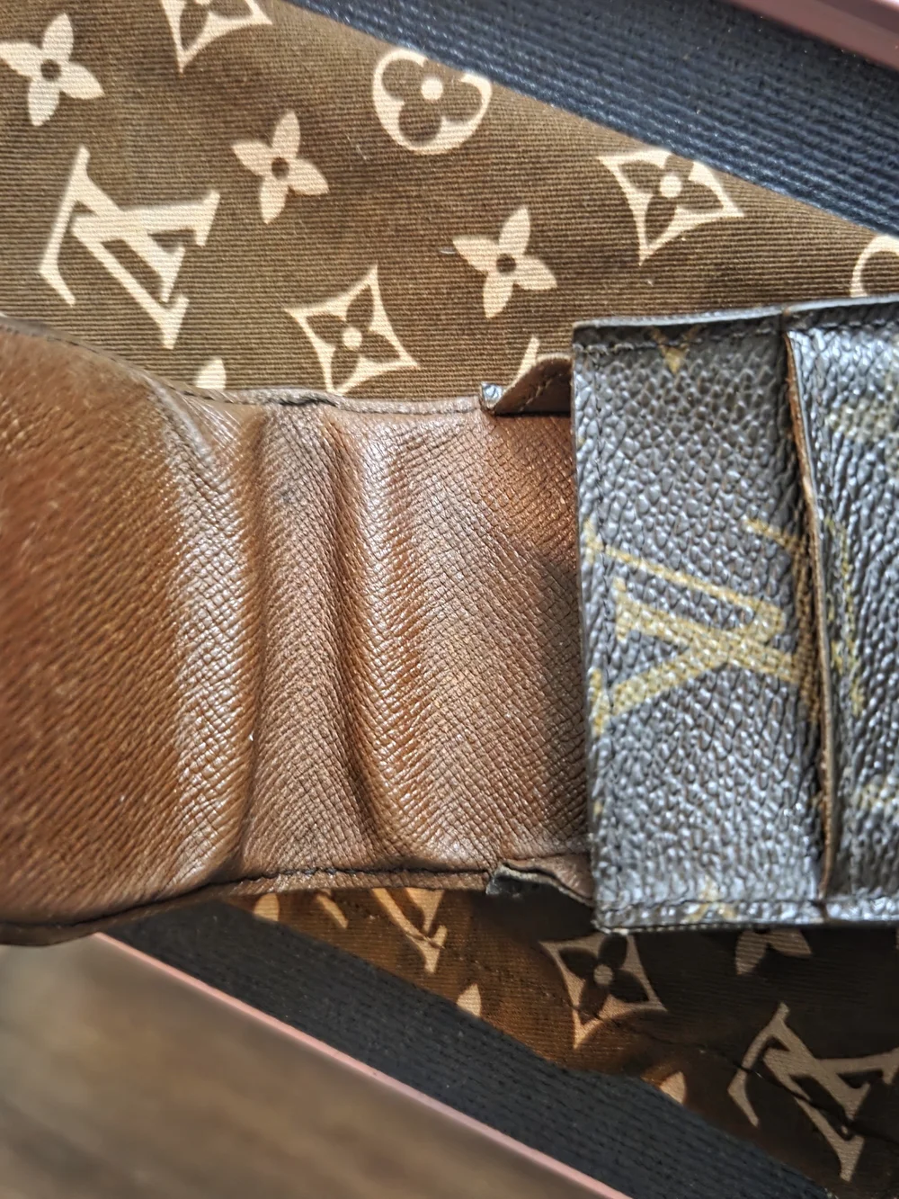 Louis Vuitton Monogram Cigarette Case - Brown& Gold